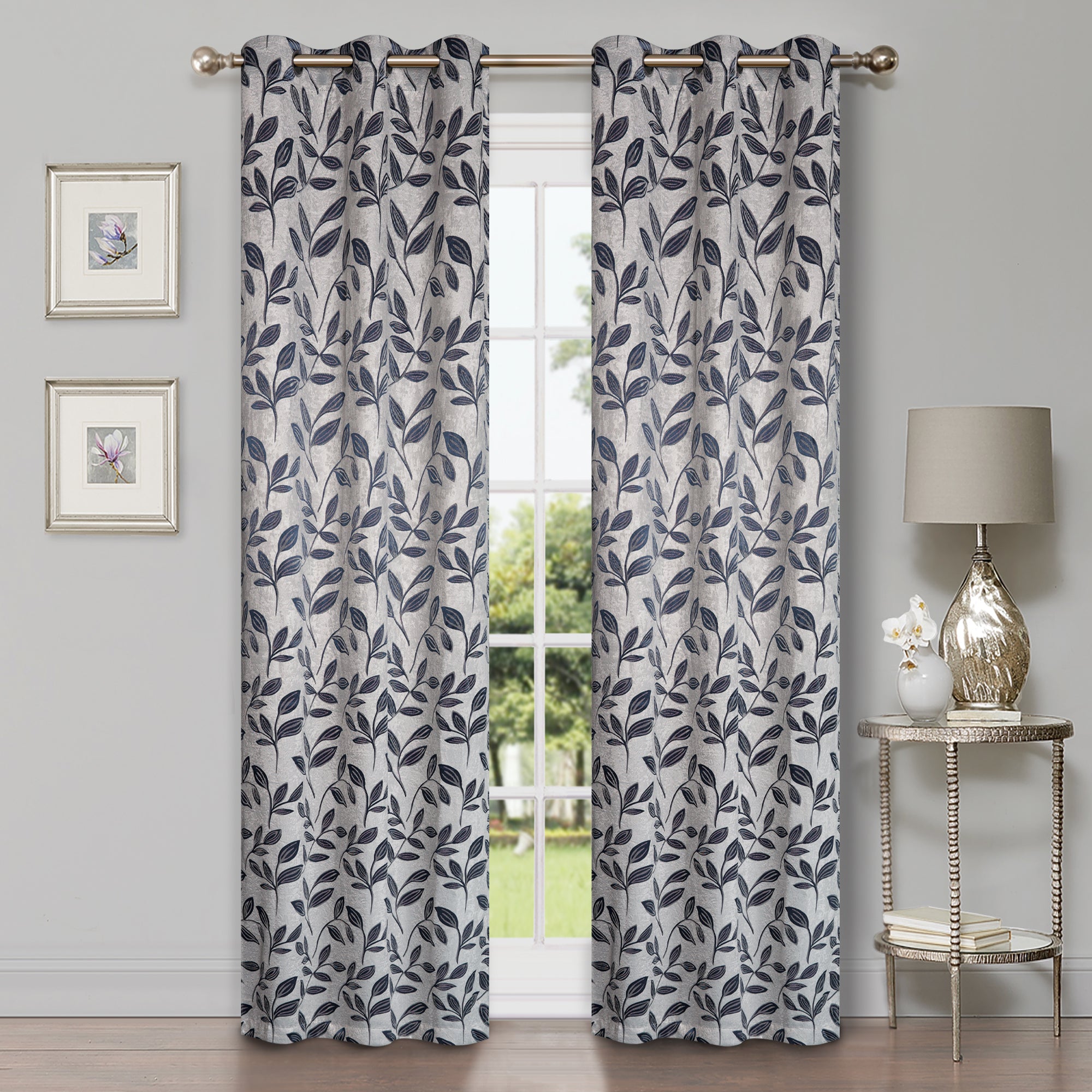 Machine Washable Blackout Curtains for Bedroom - Thermal Insulated Room Darkening Window Drapes (Set of 2 Panels) - Perfect for Nursery, Home Theater & Light Sleepers