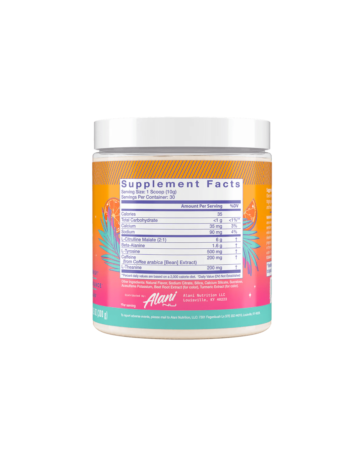 Alani Nu Original Pre Workout Powder - Energy & Focus Booster for Gym, Running & Fitness Training | Berry Lemonade Flavor