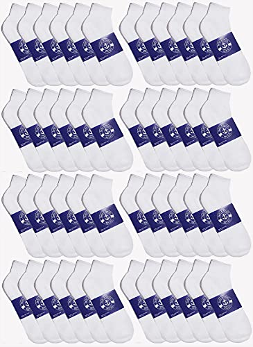 48 Pairs Mens White