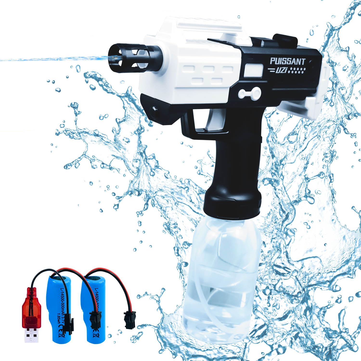 Electric Water Gun for Kids & Adults - Automatic Squirt Gun Toy for Ages 4-12 - Super Soaker for Backyard Games, Pool Parties & Summer Water Play - Outdoor Fun for Children & Family Gatherings