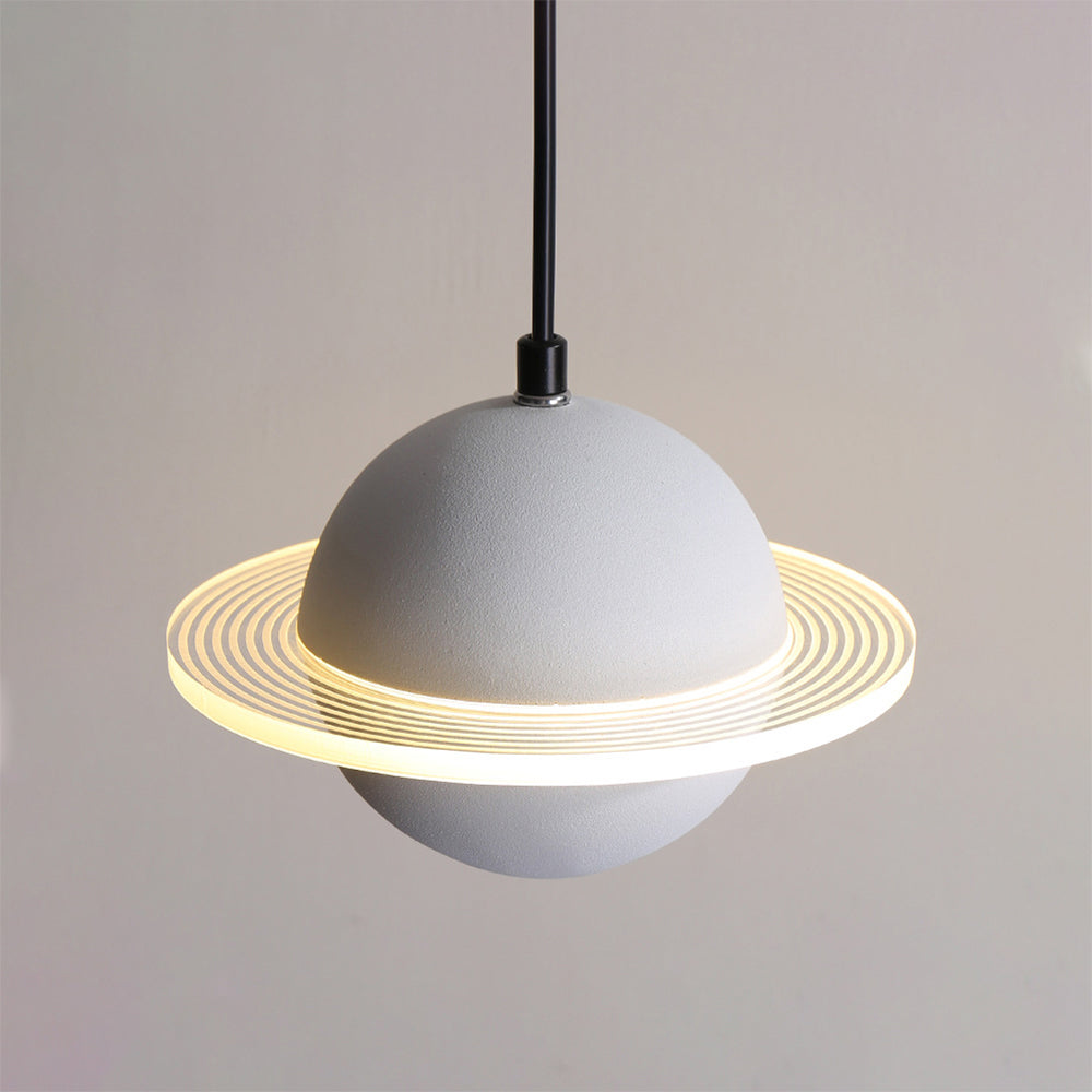 Artsy Planet Pendant Light - Modern Celestial Ceiling Fixture for Bedroom, Living Room & Nursery Decor | Solar System Inspired Lighting for Home & Office