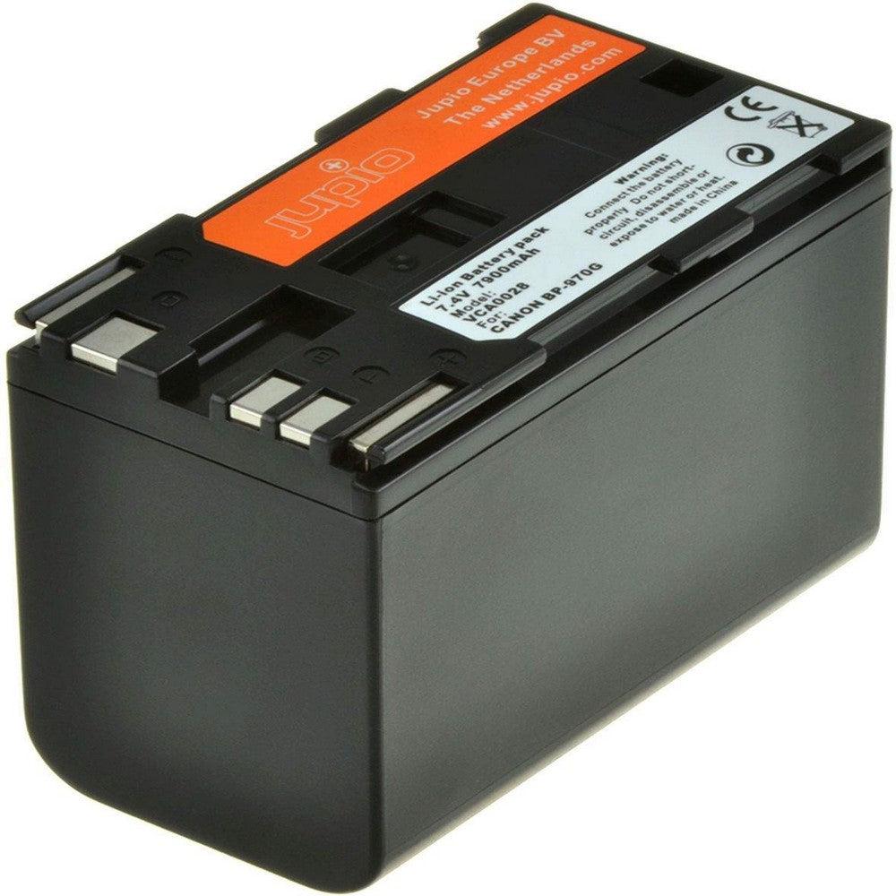 Jupio 7400mAh 7.4V Replacement Battery for Sony NP-F970 - Compatible with Sony Cameras, Camcorders, and Video Equipment - Perfect for Vlogging, Filmmaking, and Professional Photography