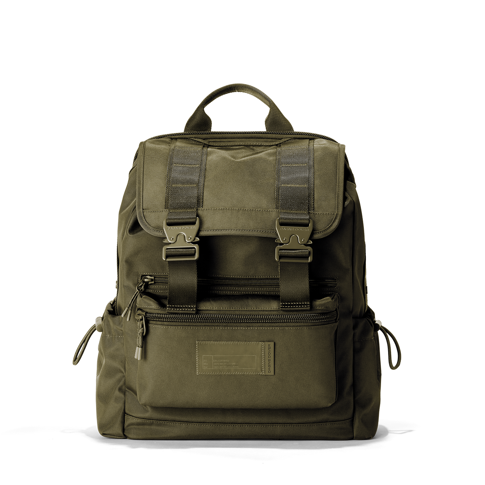 Dagne Dover Brooklyn Flap Top Backpack - Stylish & Functional Laptop Backpack for Women & Men - Perfect for Work, Travel & College