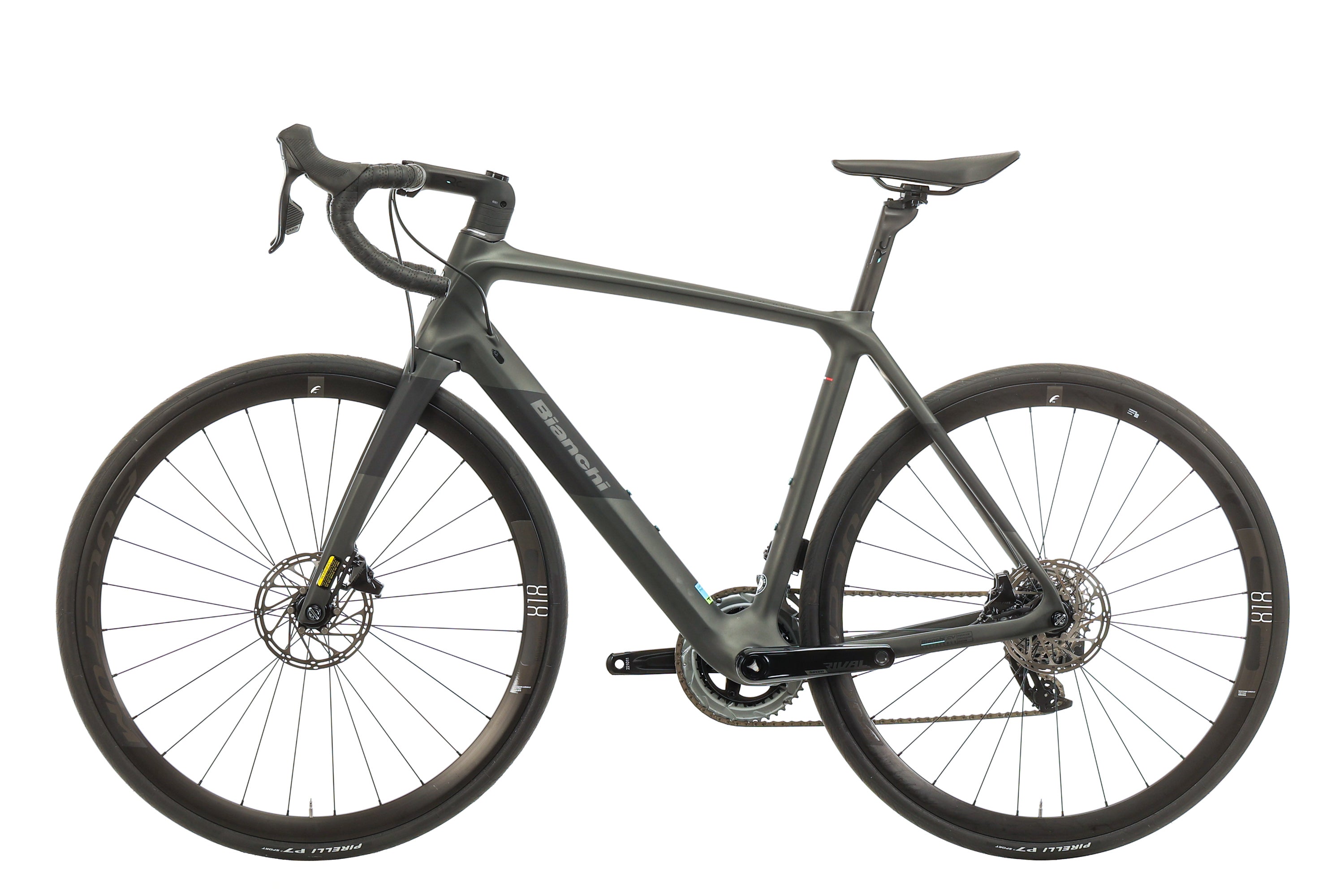 Bianchi Infinito CV Disc Rival eTap AXS Road Bike 2022 - 55cm Carbon Frame | High-Performance Endurance Road Bike for Racing & Long-Distance Cycling