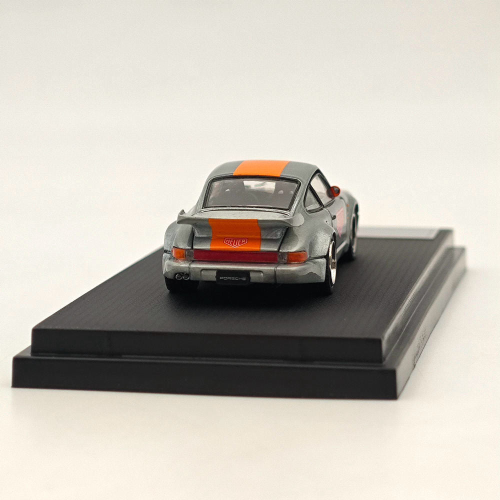 1:64 Scale Porsche 930 Black Bird 2024 HEC Gulf Limited Edition Diecast Model Car - Collectible Toy for Adults, Perfect for Display, Racing Enthusiasts & Car Lovers Gift Idea