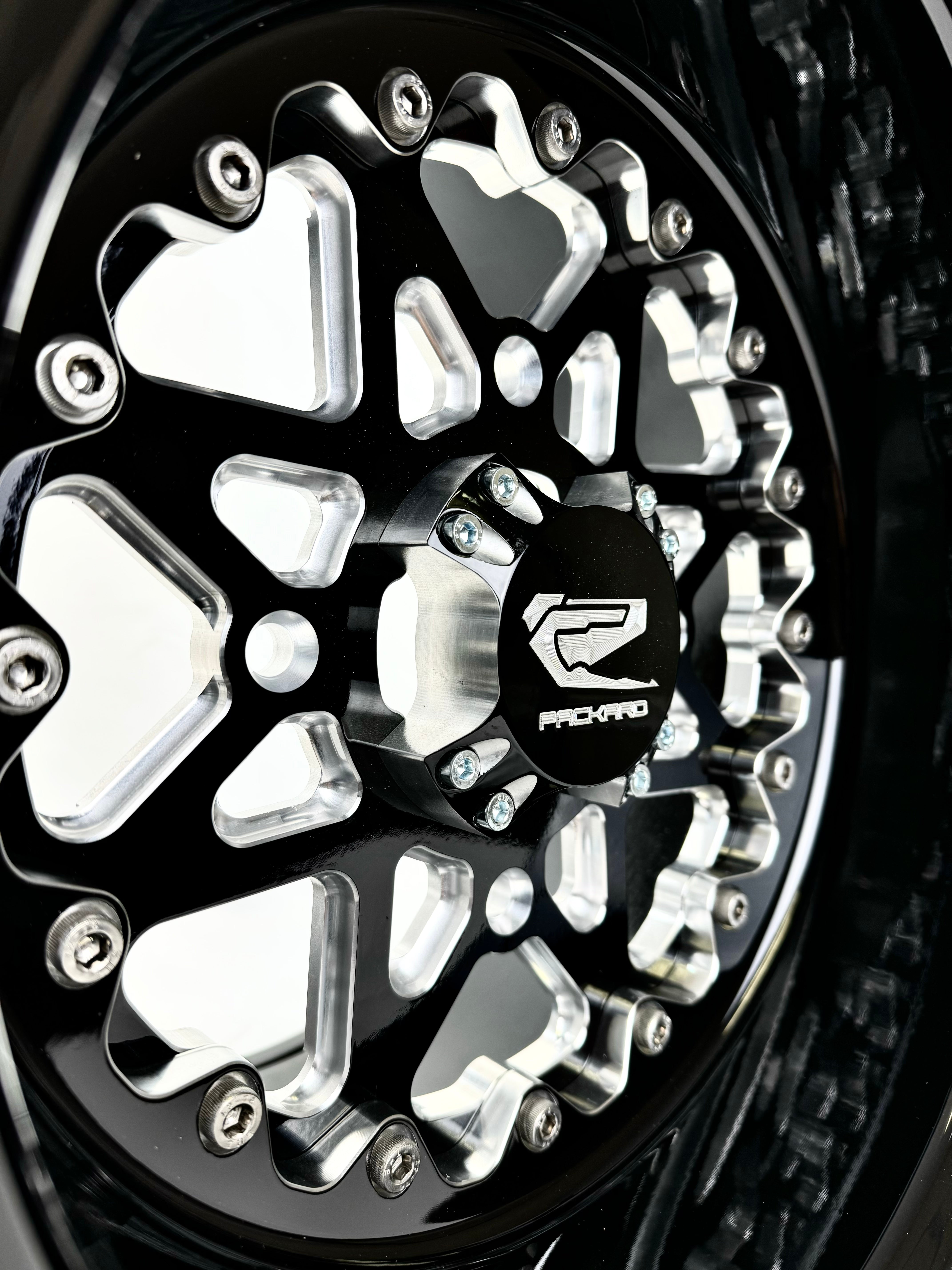 V2 Super Star FF Forged Gloss Black Wheels - High Performance Alloy Rims for Cars, SUVs & Trucks - Perfect for Racing, Off-Road & Custom Builds