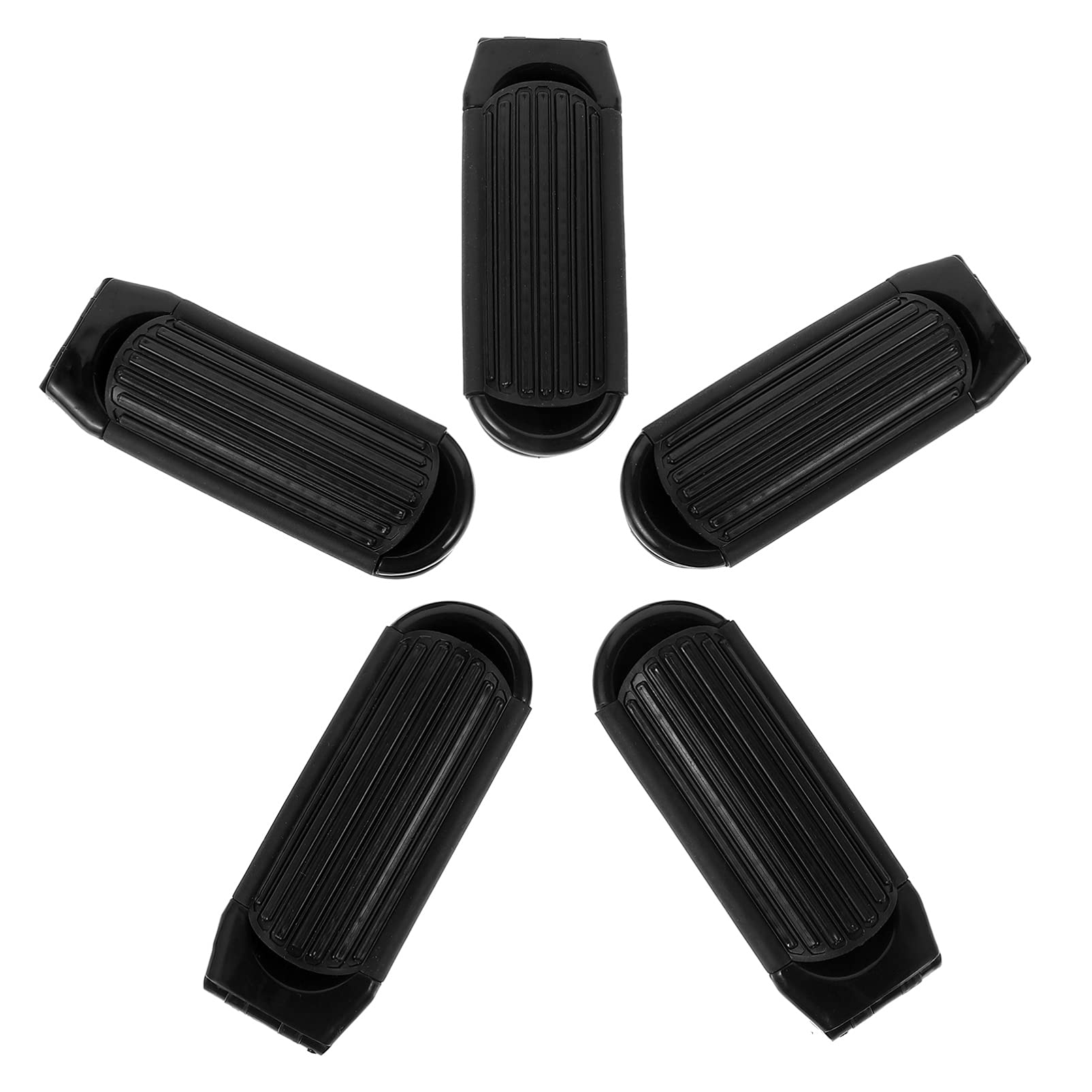 EXCEART 5pcs Foldable Comb with Mirror - Travel Hair Brush for Women & Beard Care - Compact for On-the-Go Styling