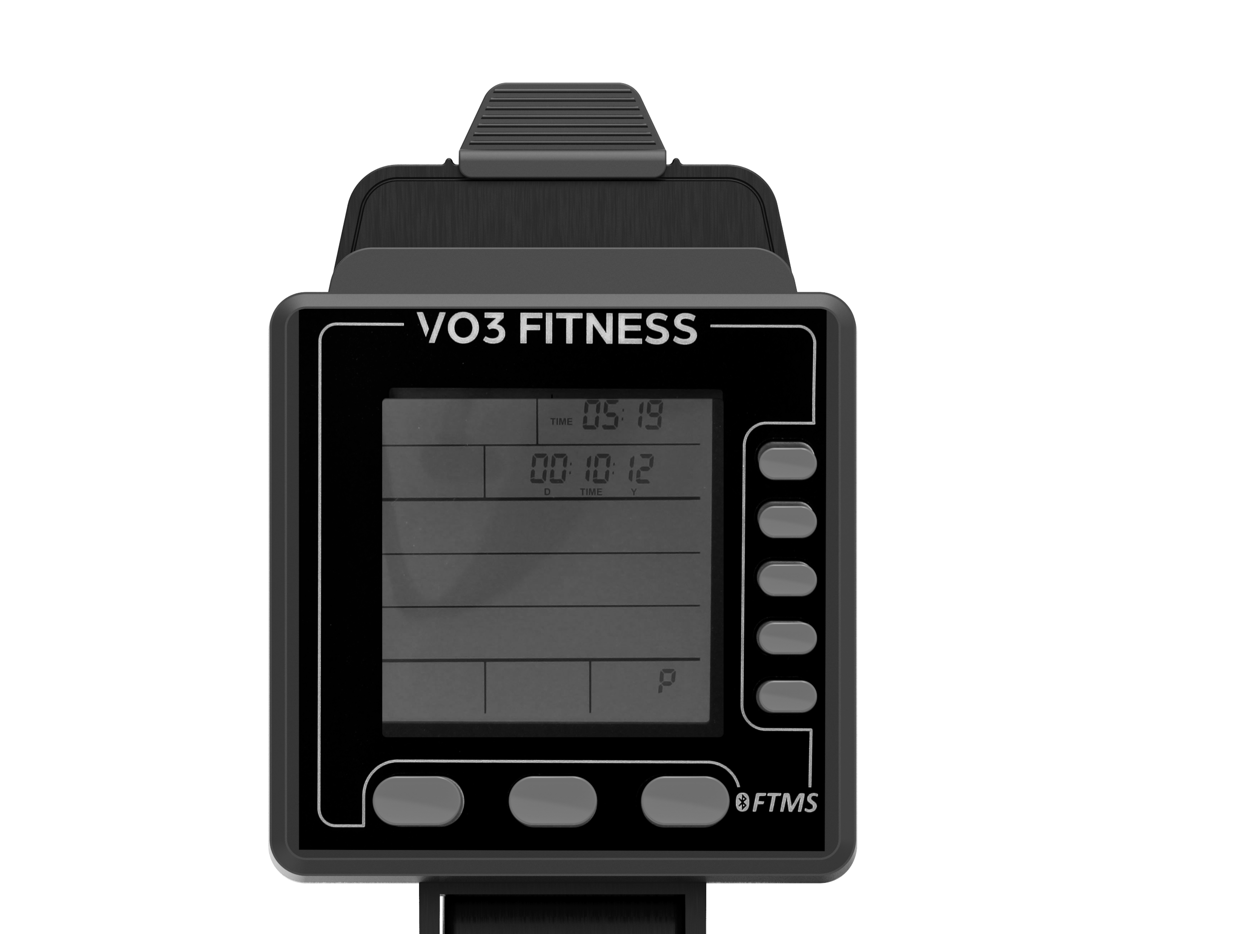 VO3 FITNESS RM100 Commercial Rowing Machine - Heavy Duty Indoor Rower for Home Gym & Cardio Workouts - Perfect for Full Body Exercise & Weight Loss Training