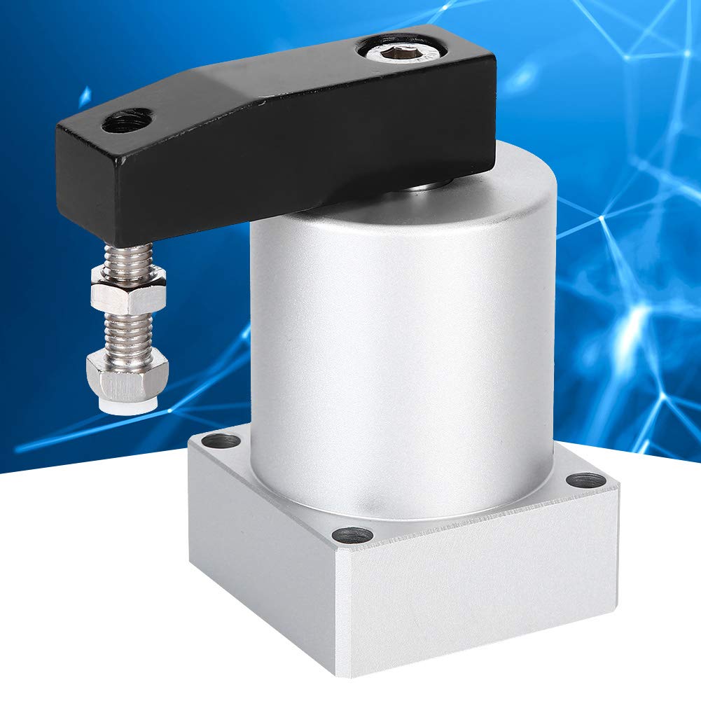 32mm Double Acting Pneumatic Air Cylinder - ACK32-90L Industrial Rotary Clamping Cylinder for Corner Pressing | Perfect for Factory Automation, CNC Machines & Pneumatic Systems