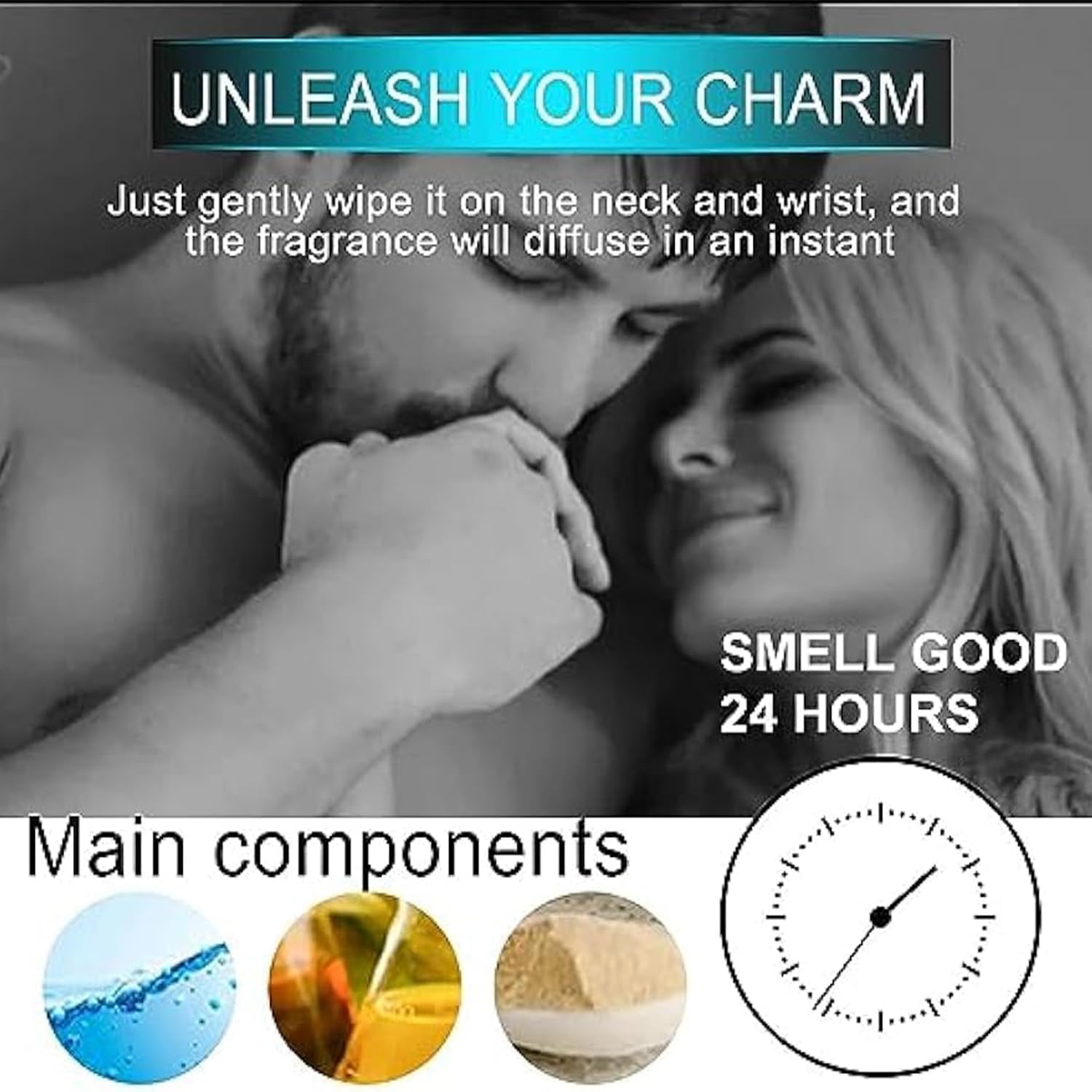 Alpha Touch Cologne for Men - Cupid Hypnosis & Pheromone Fragrance Eau De Toilette Spray (2 Pack) | Romantic Dates, Night Out & Special Occasions