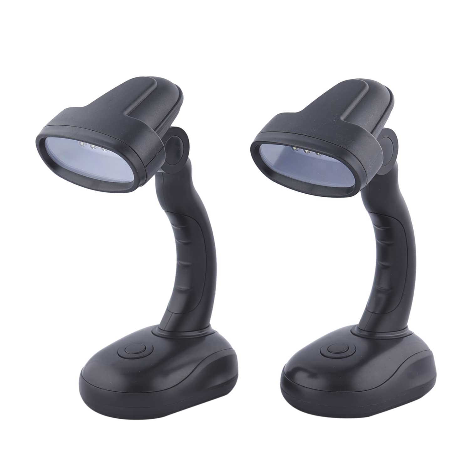 Flexible LED Desk Lamp with 135° Rotatable Head - Portable Home Office Lighting for Study, Work & Reading - Black by Shop LC HOMESMART