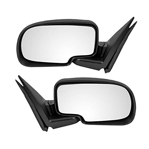 New Pair of Door Mirrors Compatible with Cadillac Escalade ESV 2003-2006 (Part #25876715 & 25876714) – Perfect for Replacement & Auto Repair – RAREELECTRICAL
