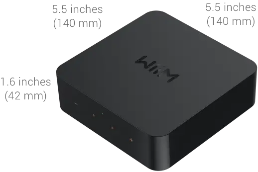 WiiM Pro Plus Wireless Hi-Fi Audio Streamer & Preamplifier - Premium Home Theater & Music Streaming System for Audiophiles - Perfect for Living Room, Bedroom, and Home Office Setup