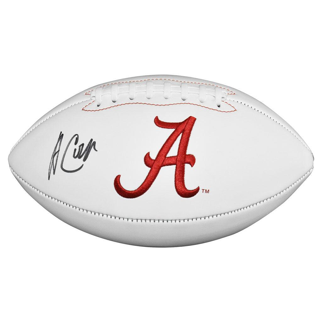 Amari Cooper Autographed Alabama Crimson Tide Official NFL Football with Team Logo - Beckett Certified - Perfect for Collectors, Fans, and Sports Memorabilia Displays