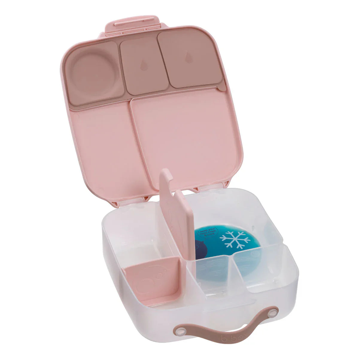 b.box Insulated Kids Lunch Box - Blush Crush | Leak-Proof Bento Box for School, Work & Picnics | BPA-Free Food Container for Toddlers & Adults