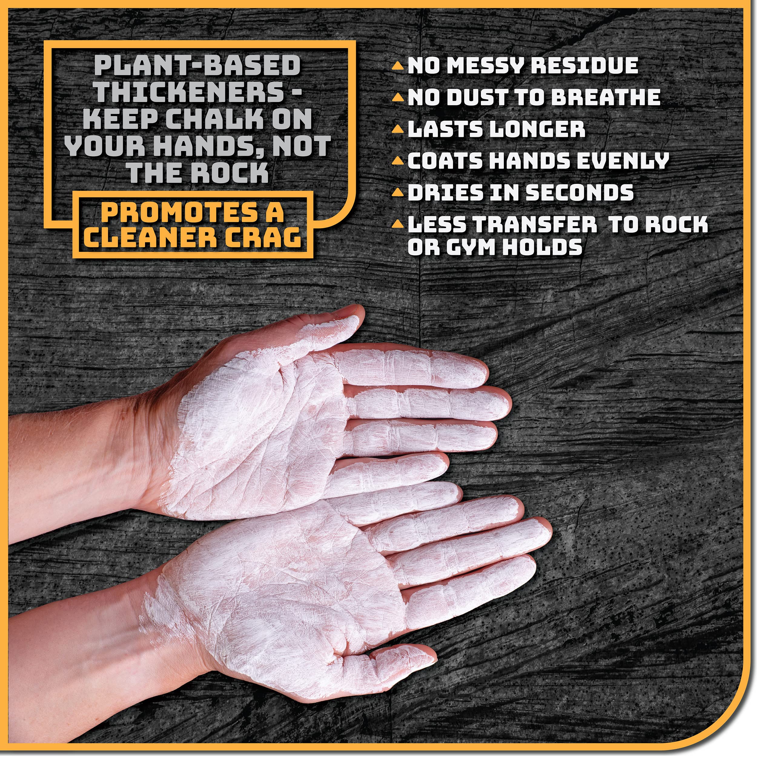 Danger Buddies Premium Liquid Chalk for Rock Climbing, Weightlifting & Gymnastics - Non-Slip Grip Enhancer for Better Performance | Ideal for Bouldering, CrossFit & Workout Training