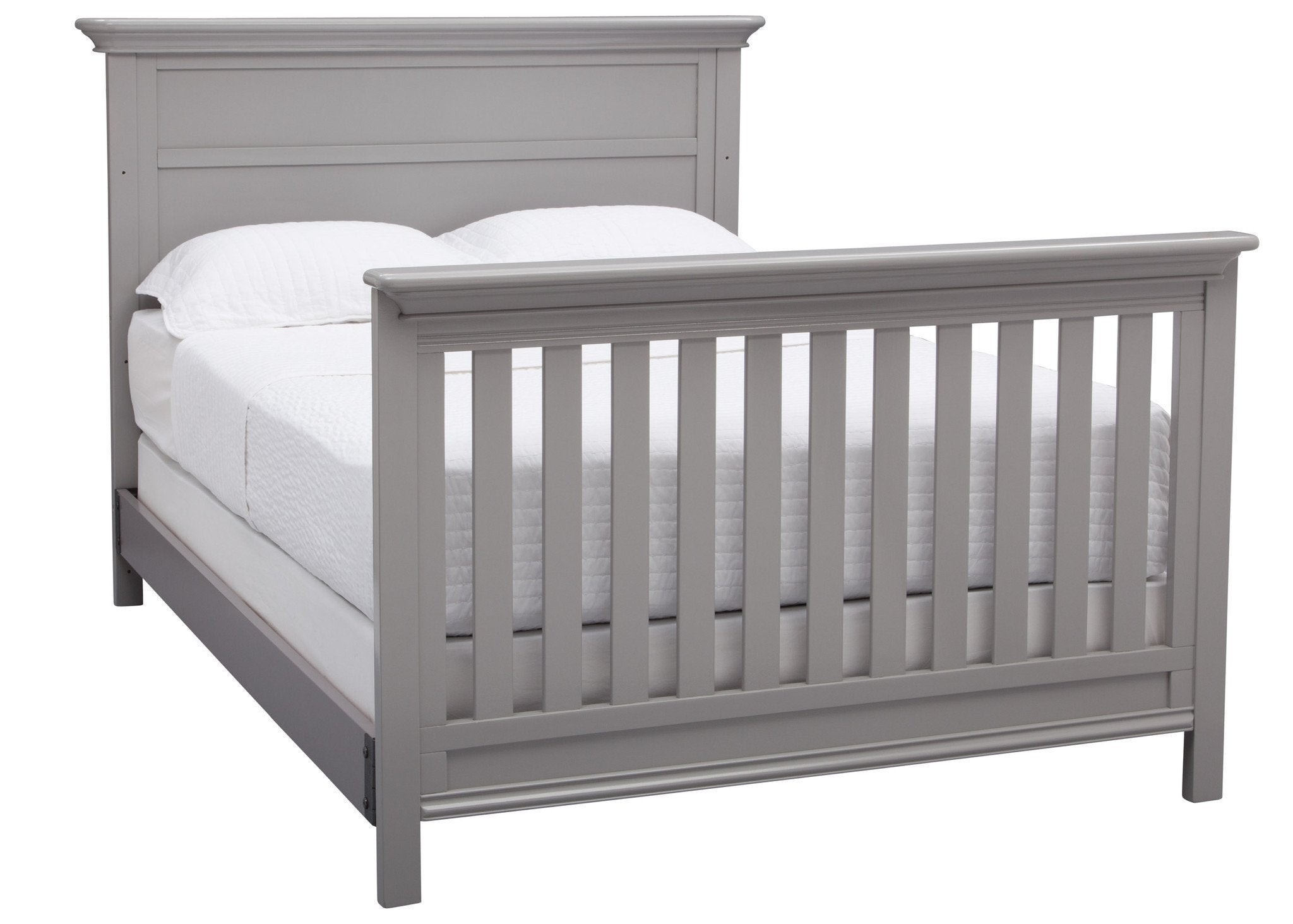 Fairmount 4-in-1 Convertible Baby Crib - Toddler Bed, Daybed & Full-Size Bed - Safe & Stylish Nursery Furniture for Newborns to Teens - Perfect for Bedrooms, Daycare & Guest Rooms