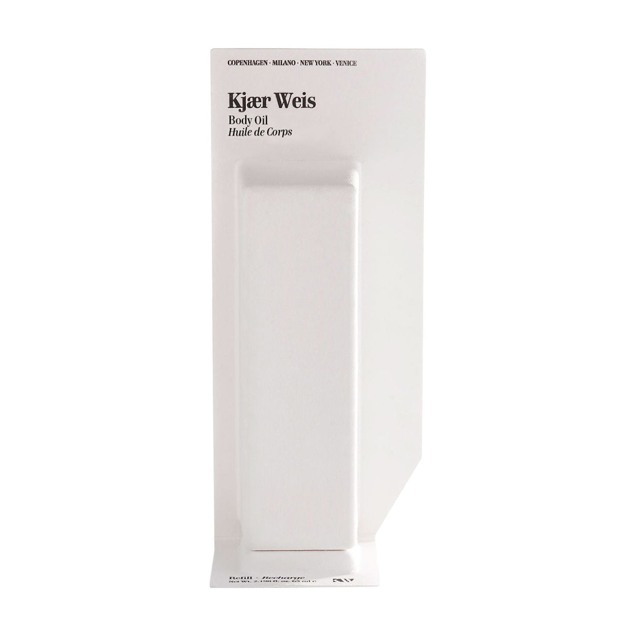 Kjaer Weis Organic Body Oil Refill - Hydrating & Nourishing for Dry Skin | Perfect for Massage & Post-Shower Moisturizing