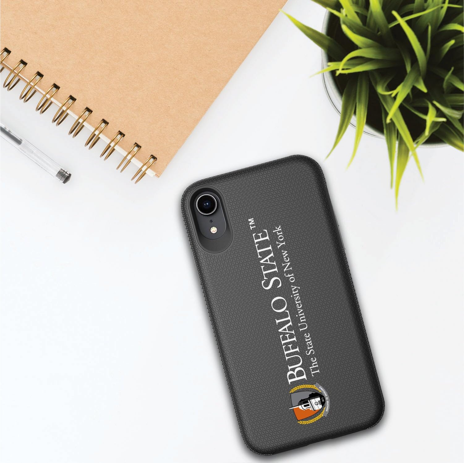 OTM Essentials Durable Shockproof Phone Case for iPhone 11 Pro Max - Buffalo State College Design - Perfect for Campus Life & Outdoor Protection