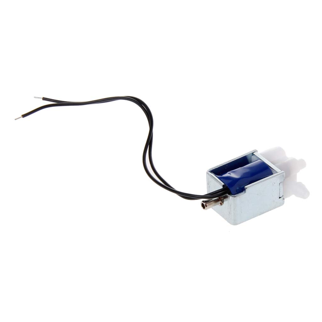 12V/24V 3-Way Solenoid Valve - DC5V/6V Electric Air Control Valve for Pneumatic Systems - Ideal for HVAC, Automotive & Industrial Applications