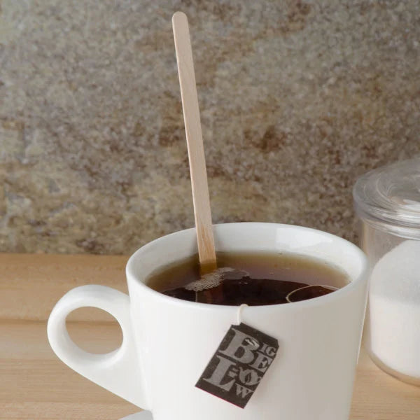 Eco-Friendly Wooden Coffee Stirrers - 7 1/2 Inch, 500-Pack - Perfect for Coffee Shops, Restaurants & Home Brewing