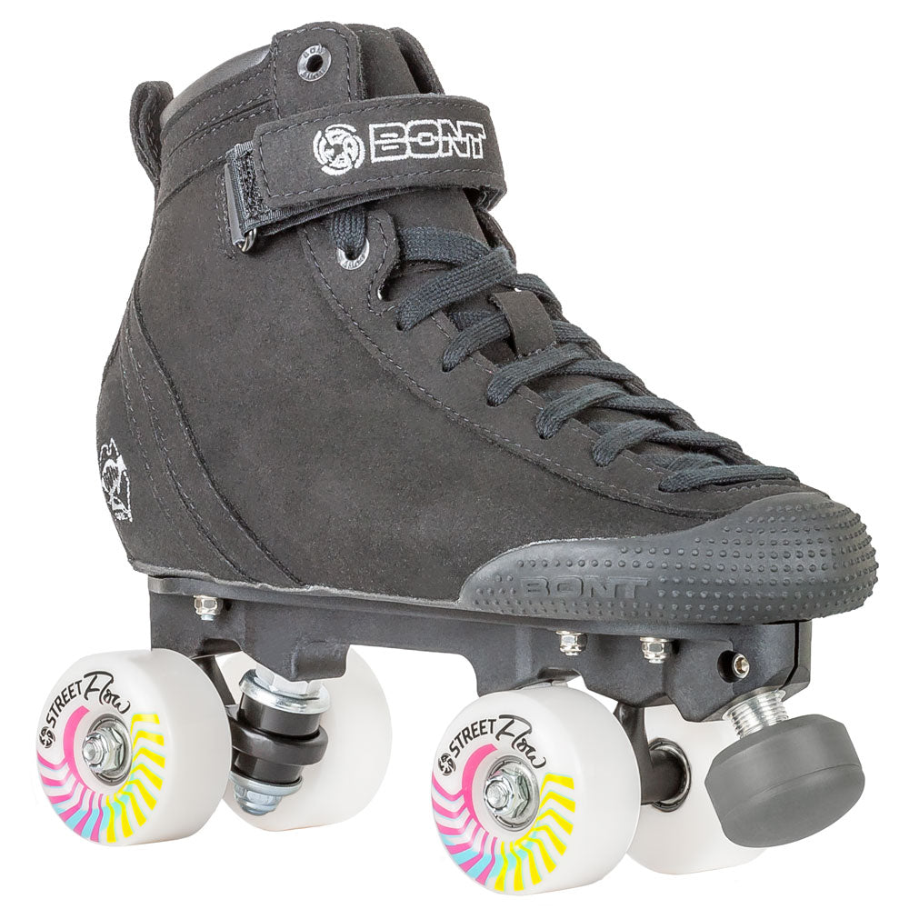 Bont Vegan ParkStar Prodigy Flow Package - Premium Vegan Roller Skates for Women & Men - Perfect for Indoor & Outdoor Skating, Rink, Park & Street Use