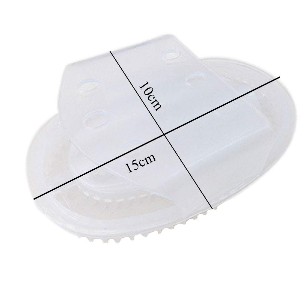 Handheld Anti-Cellulite Body Massager - Gua Sha Massage Brush for Detox & Body Shaping - Works with Essential Oils (Transparent) | Perfect for Home Spa, Lymphatic Drainage & Self-Care Routine