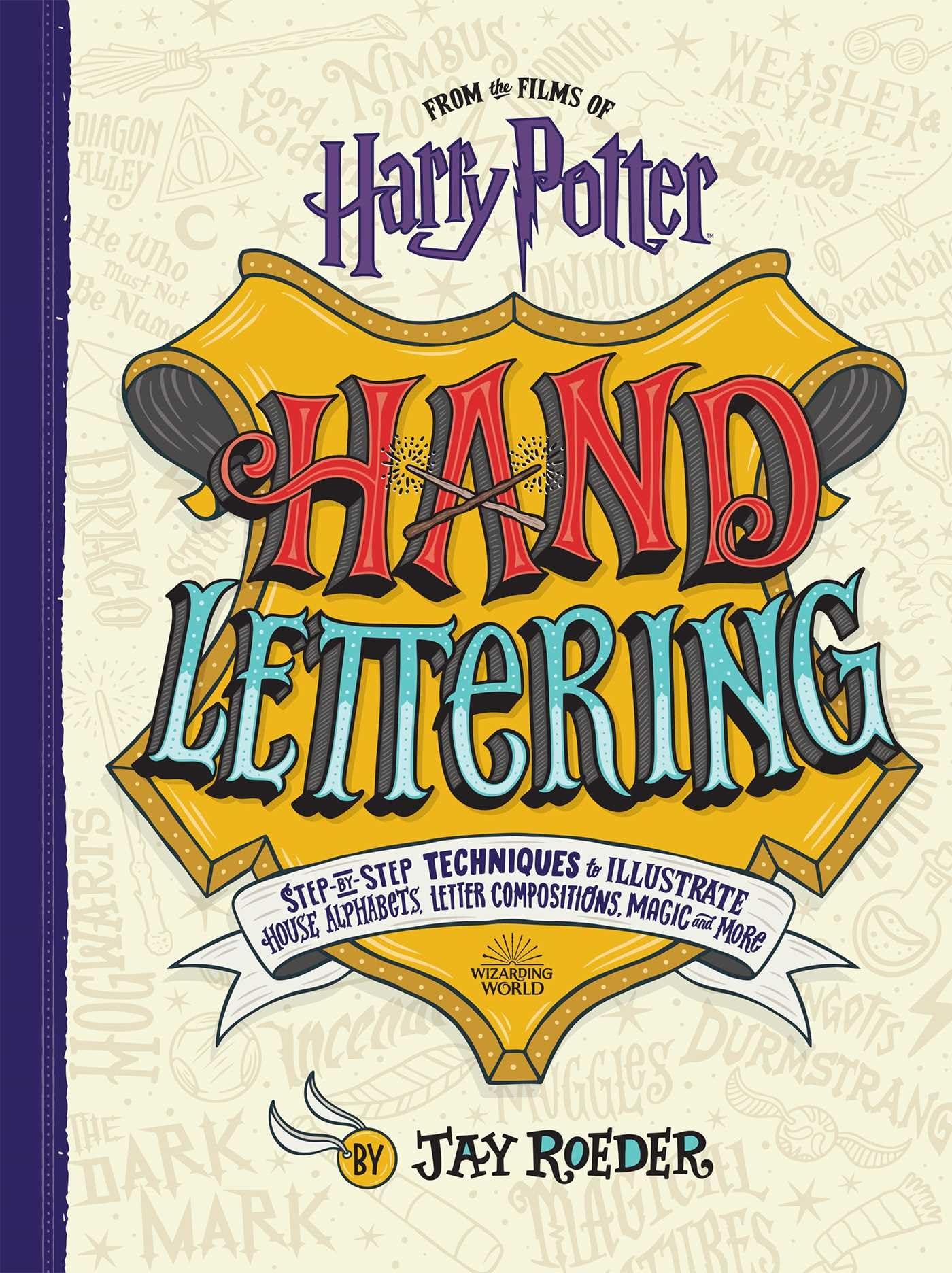 Harry Potter Hand Lettering Calligraphy Set - Premium Writing Pens & Ink for Fans - Perfect for DIY Invitations, Journaling, and Gift Wrapping