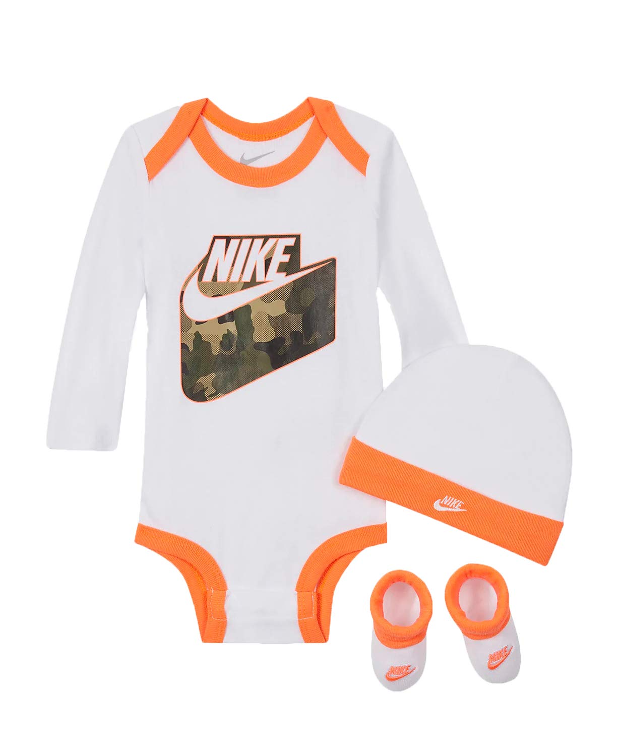 Baby Bodysuit, Hat and Booties Set - Soft Cotton Newborn Outfit for Boys & Girls - Perfect for Photography, Gifts, and Everyday Wear