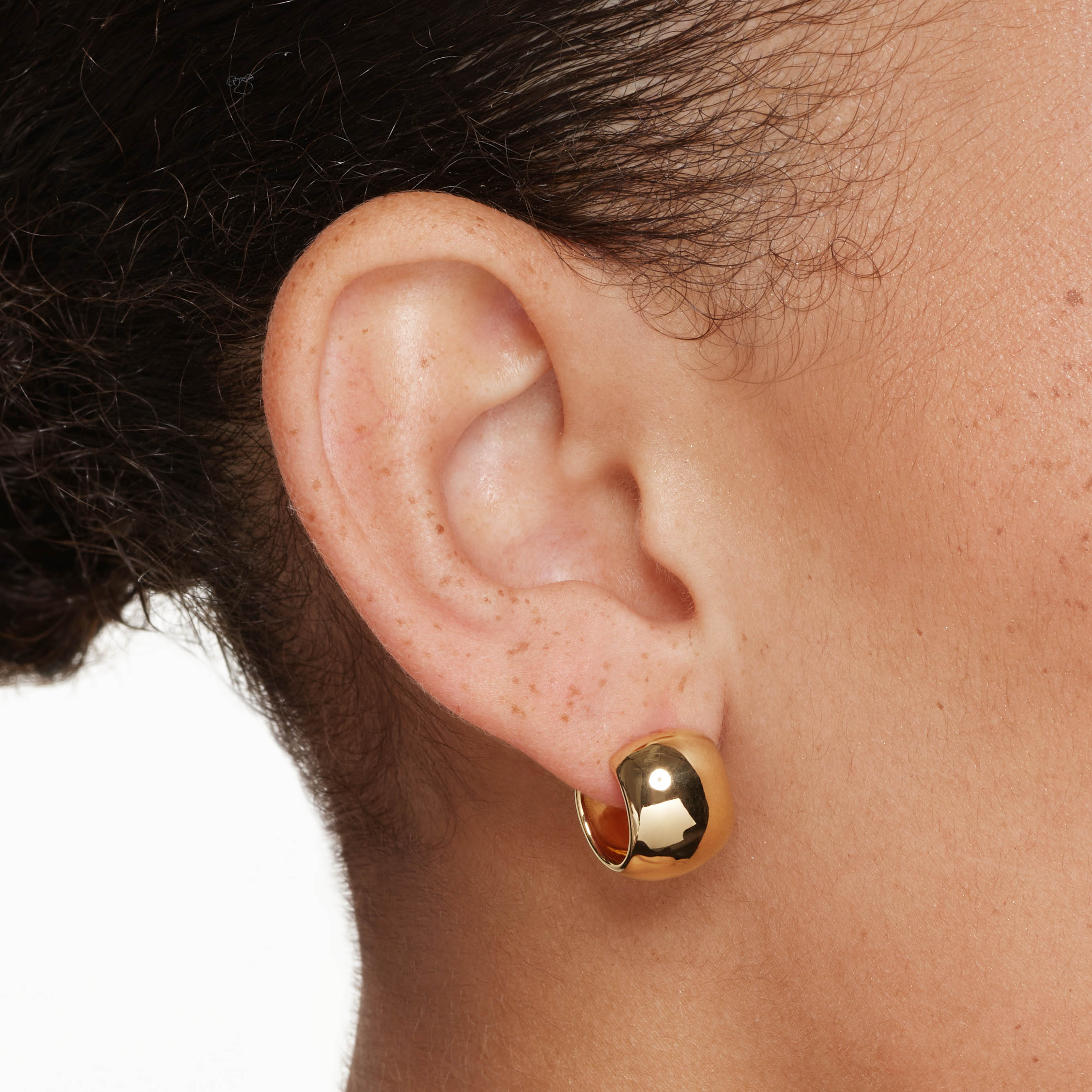 Chunky Gold Hoop Earrings for Women - Trendy Statement Jewelry for Parties, Weddings & Everyday Wear