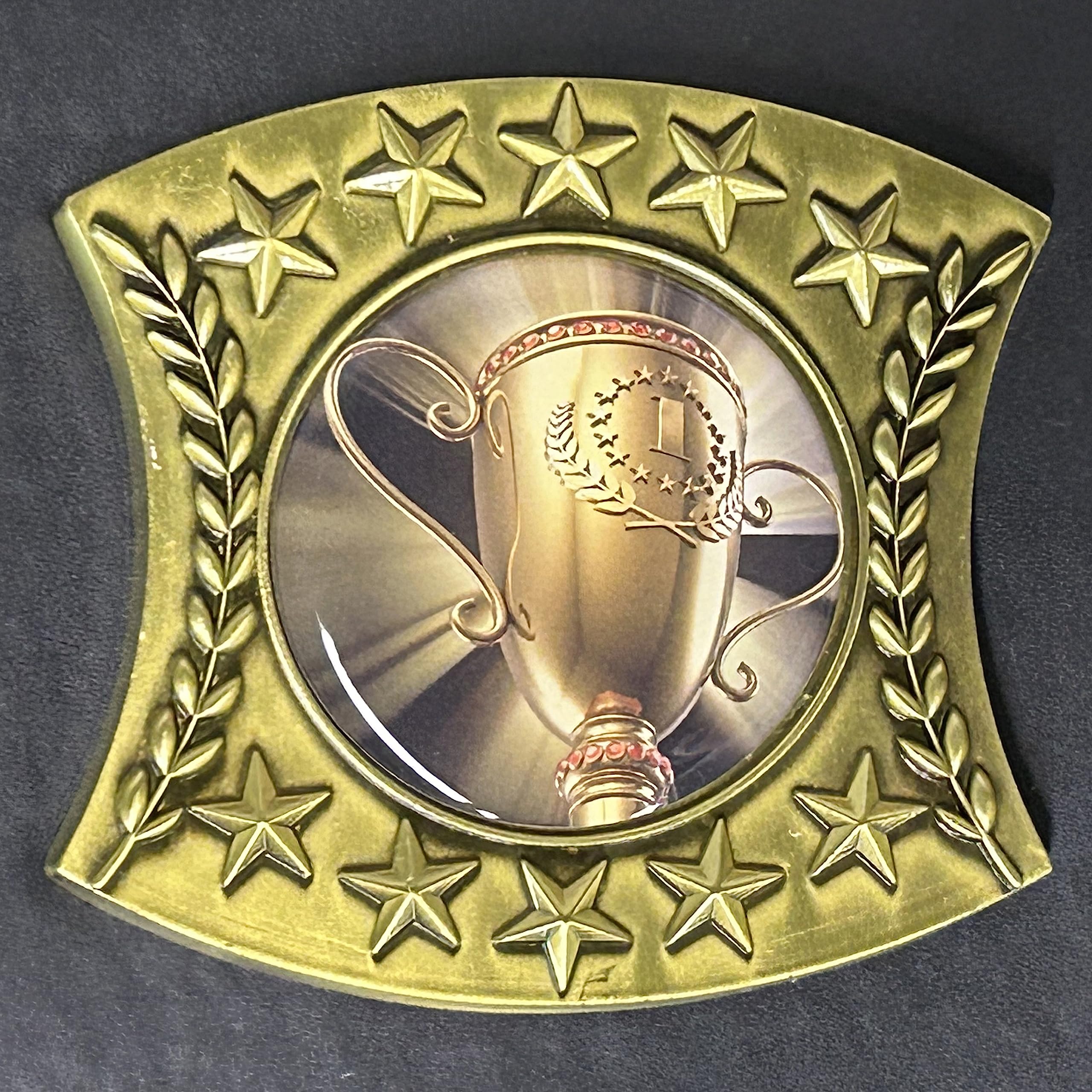 51 Inch Large Leather Champion Trophy Belt - Heavy Duty Championship Award for Boxing, Wrestling & Martial Arts - Perfect Prize Gift for Sports Competitions & Achievements