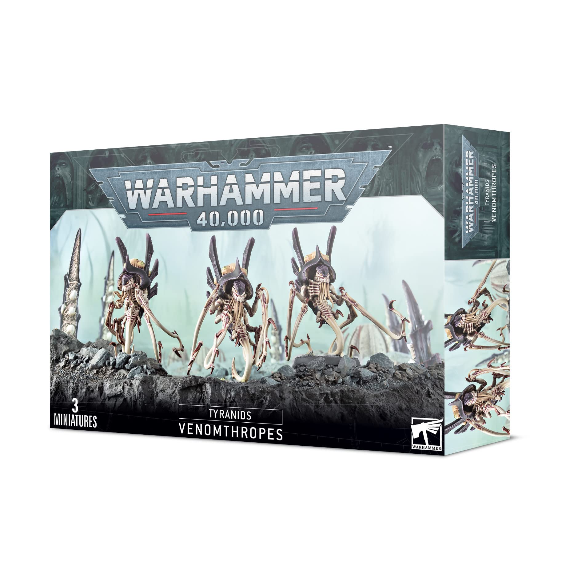 Warhammer 40k Tyranids Venomthropes - Tabletop Miniature Game Figures for Warhammer 40,000 Battles & Collection