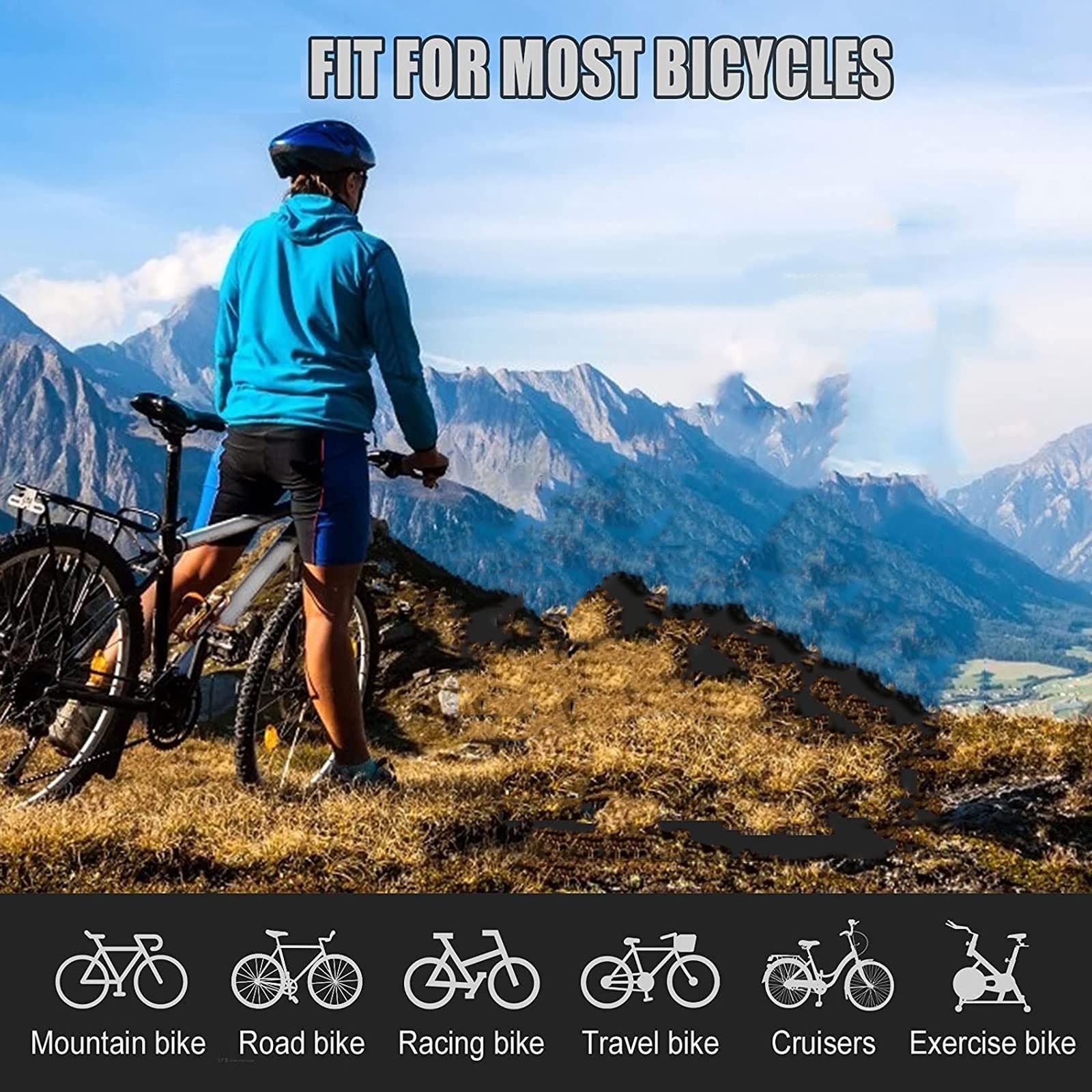 Lightweight 3K Carbon Fiber Bike Saddle - Comfortable Road Bike Seat Cushion for MTB, Mountain Bike & Exercise Bike | Perfect for Long Distance Cycling, Commuting & Indoor Training