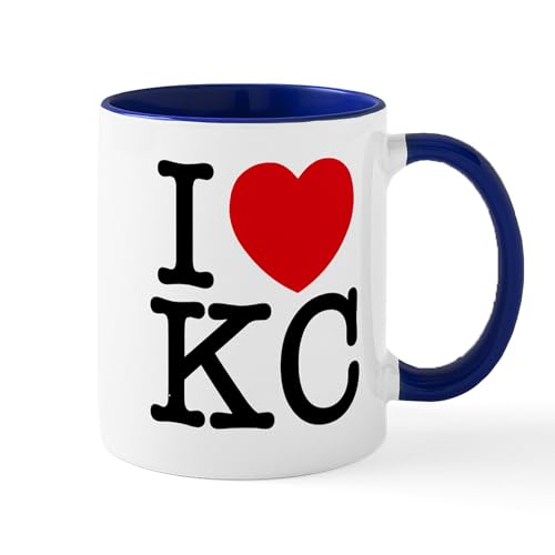 White/Navy Inside - Kansas City Mug