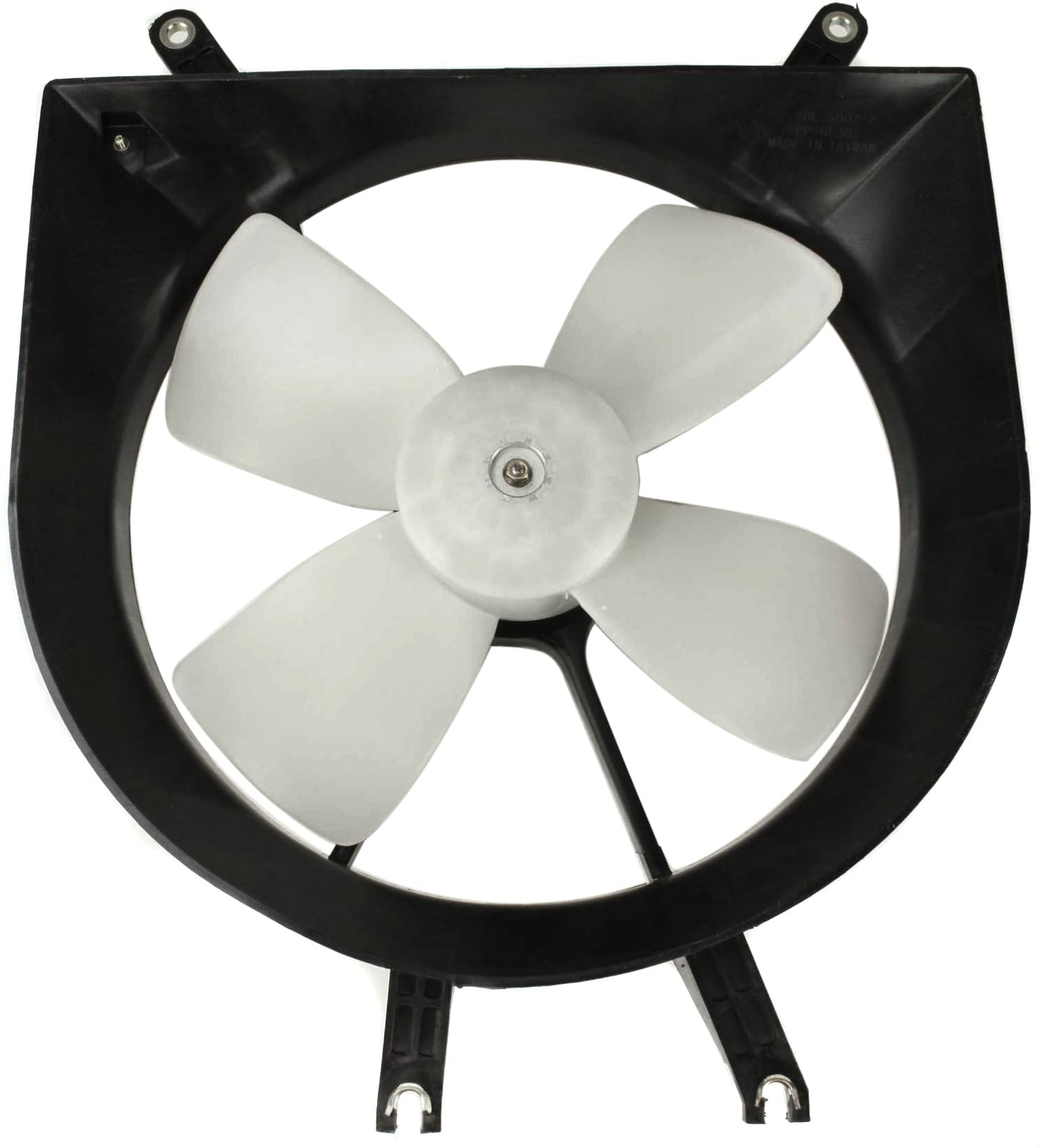 Go-Parts - Replacement Radiator Fan Assembly for Honda Civic 1999-2000 | Single Fan | Direct Fit | Durable Cooling System Part | Perfect for Engine Overheating Prevention & Summer Driving
