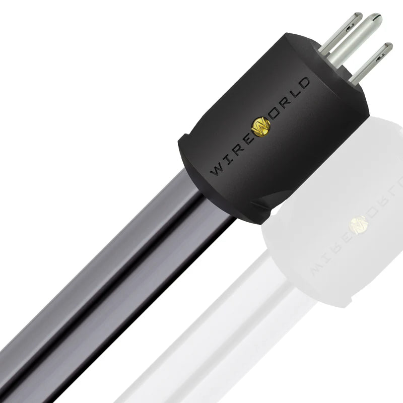 Wireworld Silver Electra™ 10 Power Conditioning Cord - Premium Audio Power Cable for Home Theater & Hi-Fi Systems - Perfect for Audiophiles and Home Entertainment Setups