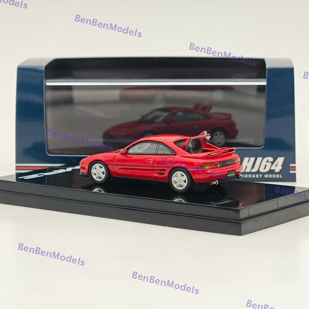 1/64 Scale Toyota MR2 (SW20) GT-S 1991 Diecast Model Car - Limited Edition Collectible for Car Enthusiasts & Hobbyists - Perfect for Display, Gifts, and Model Car Collections