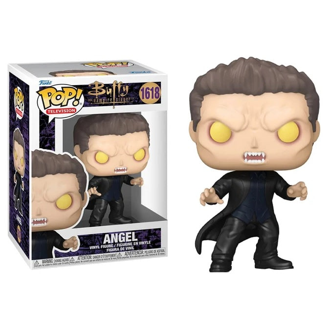 Buffy The Vampire Slayer Pop! Vinyl Figure Angel [Vampire] [1618] - Funko Pop Collectible for Fans, TV Show Merchandise - Perfect for Display, Gifts, and Pop Culture Enthusiasts