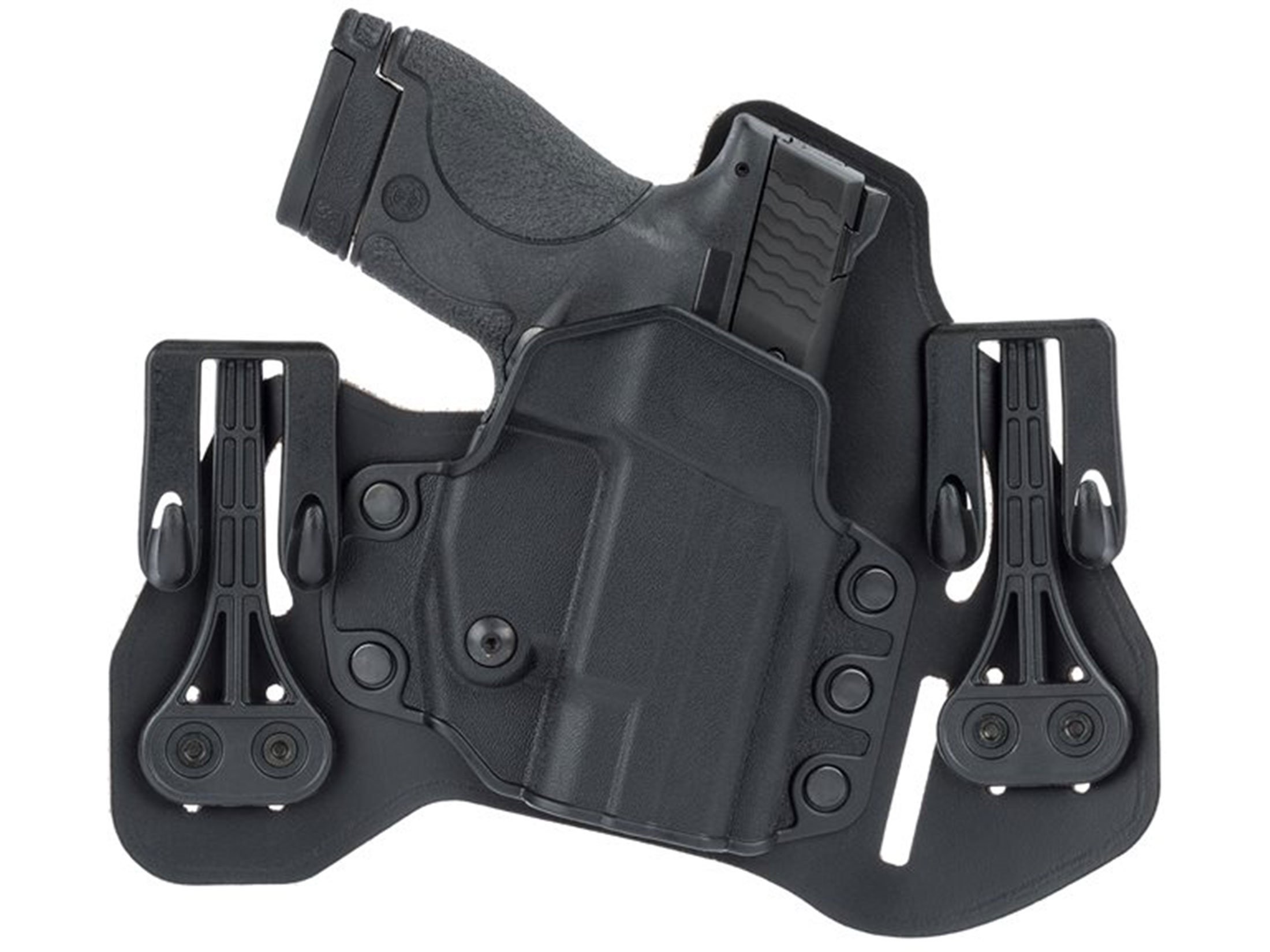 BLACKHAWK Leather Tuckable Pancake Holster for Concealed Carry - Perfect for IWB & OWB Use with Pistols & Revolvers | Ideal for Law Enforcement, Security & Everyday Carry