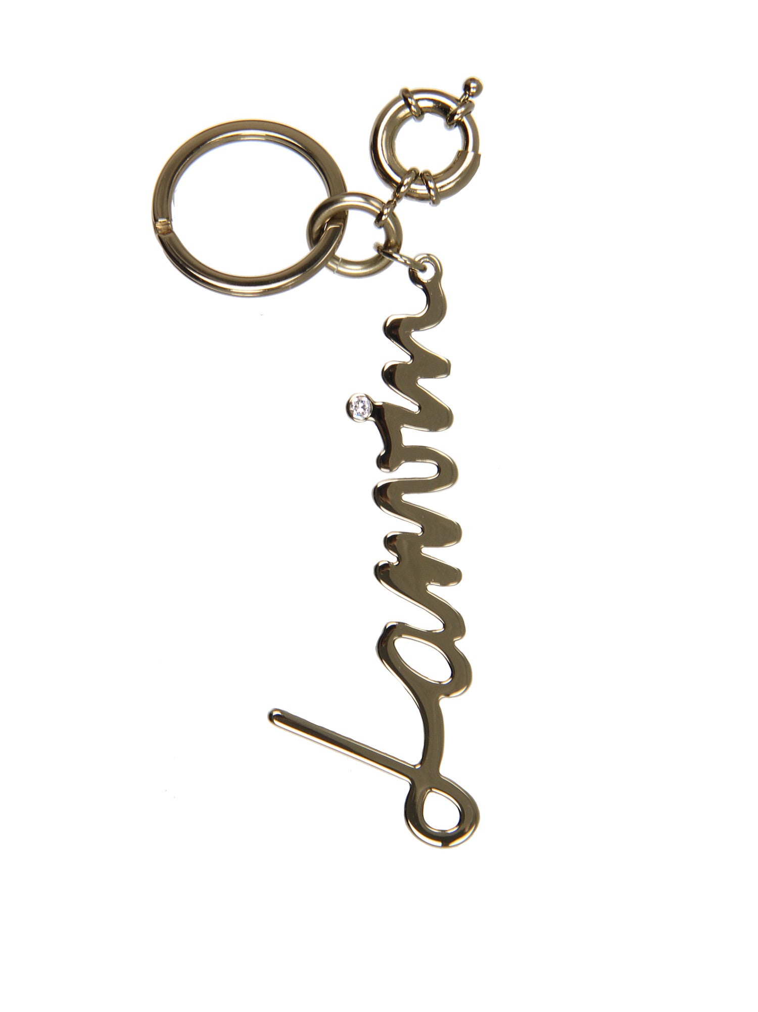 LANVIN Luxury Bag Charm & Key Holder - Elegant Designer Accessory for Handbags, Purses, Backpacks & Keys | Perfect Gift for Fashion Lovers