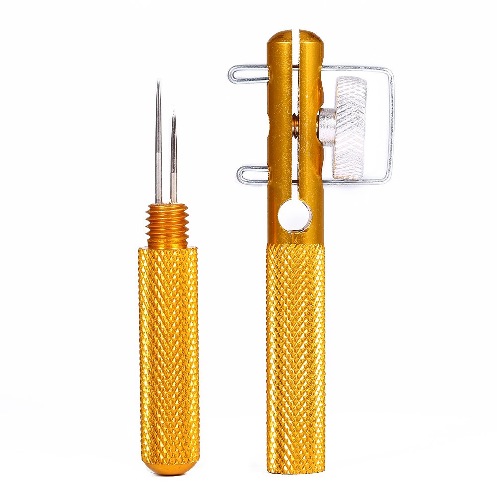 Fast Fishing Knot Tying Tool - Portable Dual Purpose Hook Knotter Device for Strong Secure Knots | Fishing Line Accessories for Saltwater & Freshwater Anglers (Great for Bass, Trout, and Deep Sea Fishing)