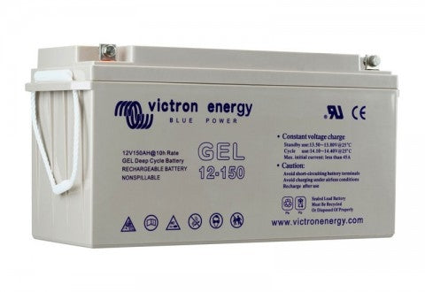 Victron Energy 12V 130Ah Gel Deep Cycle Battery - Reliable Power for RVs, Boats, Solar Systems & Off-Grid Applications