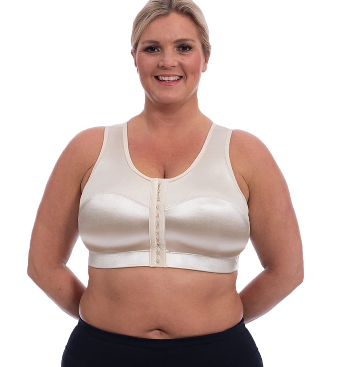 ENELL Women's High Impact Sports Bra - Full Coverage Support for Running, CrossFit & Intense Workouts - Size 100 (Black) - Perfect for Marathon Training, HIIT & Active Lifestyles