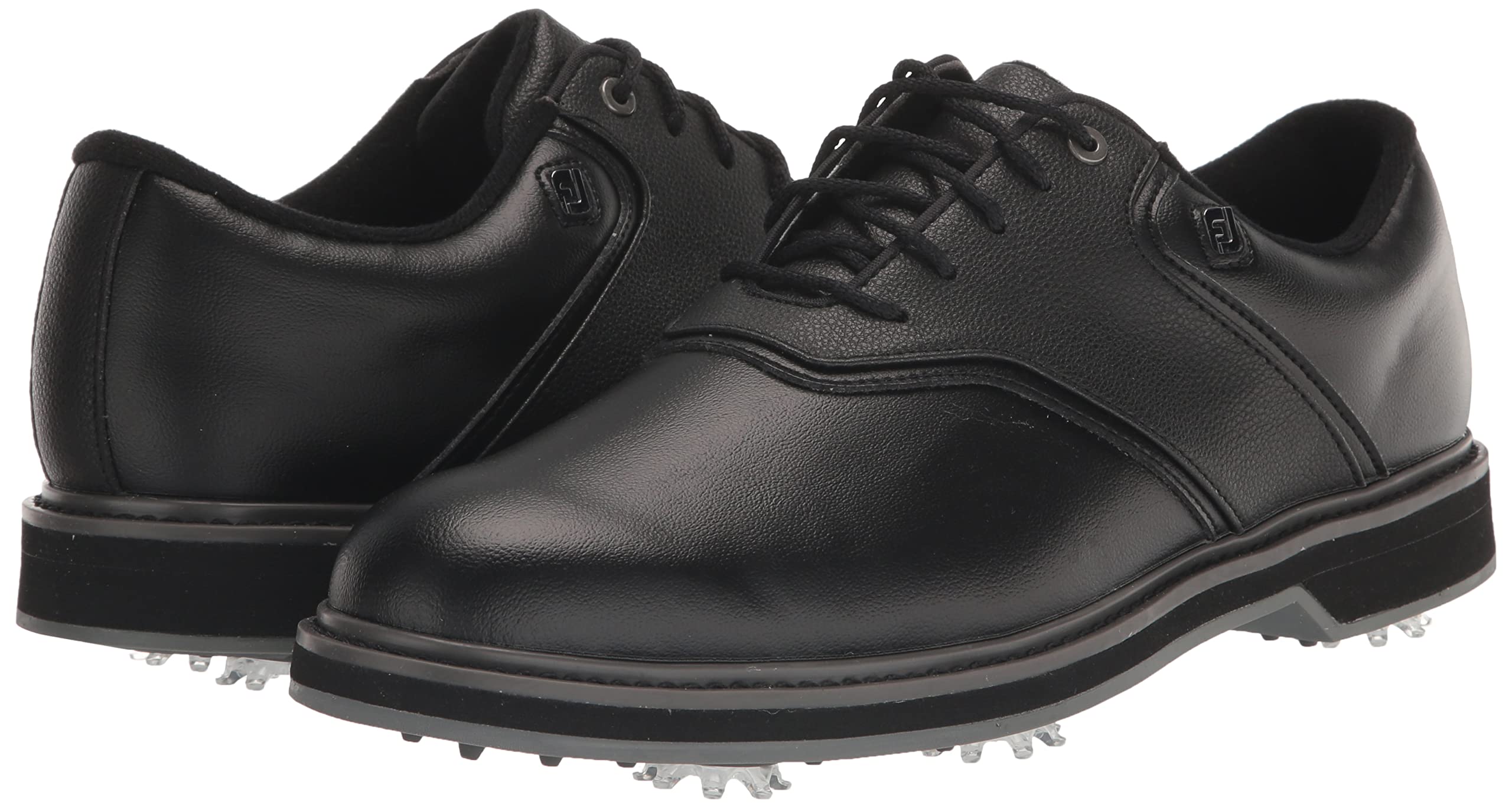 FootJoy Men's FJ Originals Spiked Golf Shoes - Comfortable Waterproof Golf Footwear for Men | Perfect for Course Play & Outdoor Sports