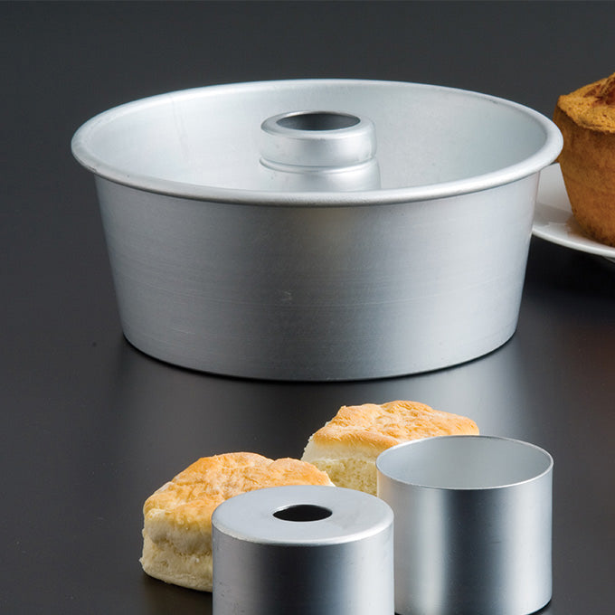 American Metalcraft AFP958 10-Inch Non-Stick Angel Food Cake Pan - Perfect for Baking Homemade Cakes, Desserts & Party Treats