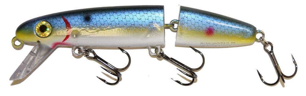 Bucher Jointed Shallow Raider Crankbait - Topwater Fishing Lure for Bass, Walleye & Pike - Perfect for Shallow Water & Weedless Areas