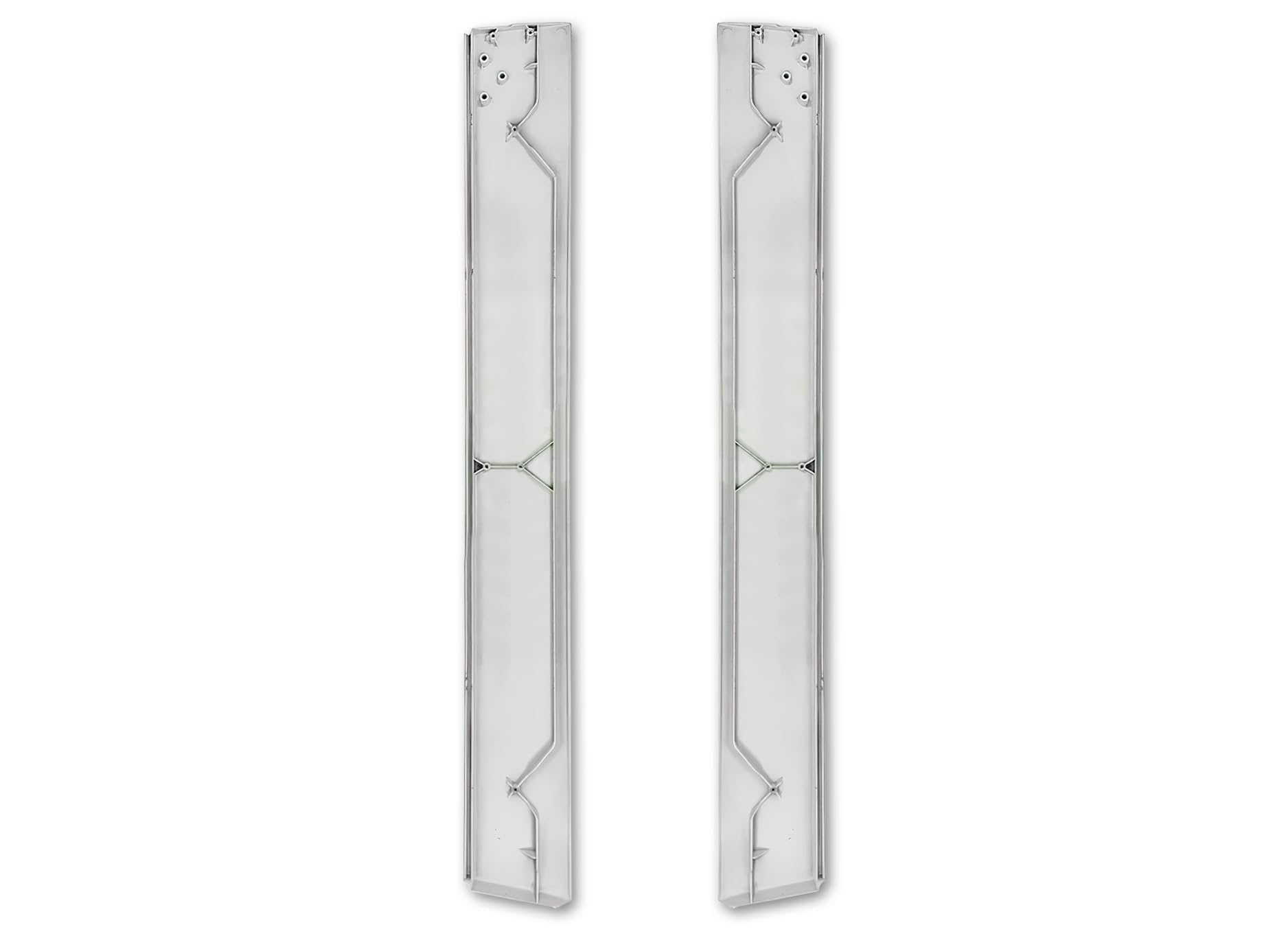 KOZAK Bottom Cab Cabin Wing Narrow Version Fairings for Freightliner Cascadia 2008-2017 - Right Passenger & Left Driver Side Set with Logo, 2X 22