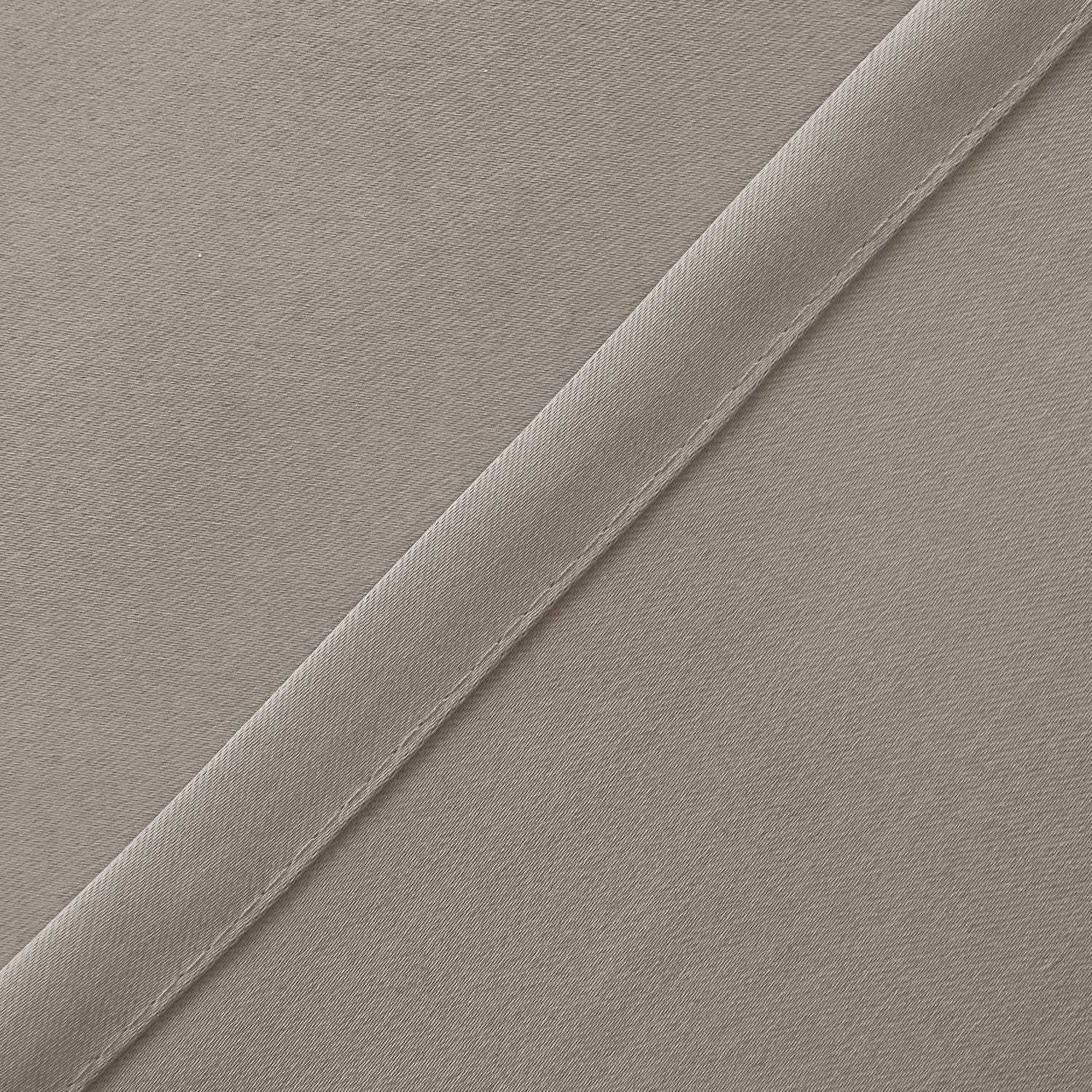 Thermal Insulated Blackout Valance Curtains for Kitchen - Taupe, 52 x 18 Inches, 1 Panel - Perfect for Privacy, Light Control & Energy Efficiency in Home & Office Windows