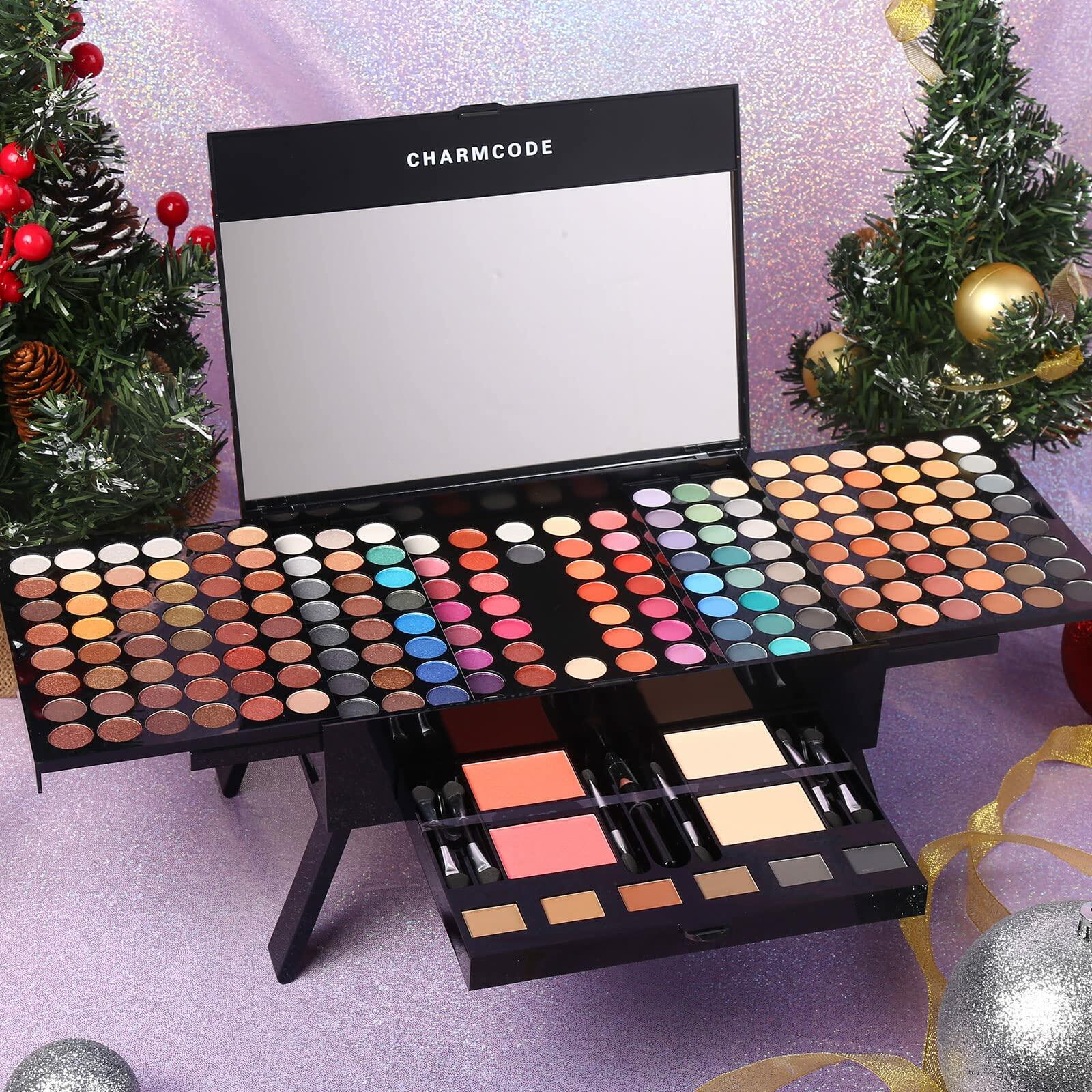 190 Colors Professional Makeup Palette Set - Waterproof & Highly Pigmented Eyeshadow, Blush, Contour Kit for All Skin Tones | Perfect for Daily Makeup, Party, Halloween & Professional Makeup Artists