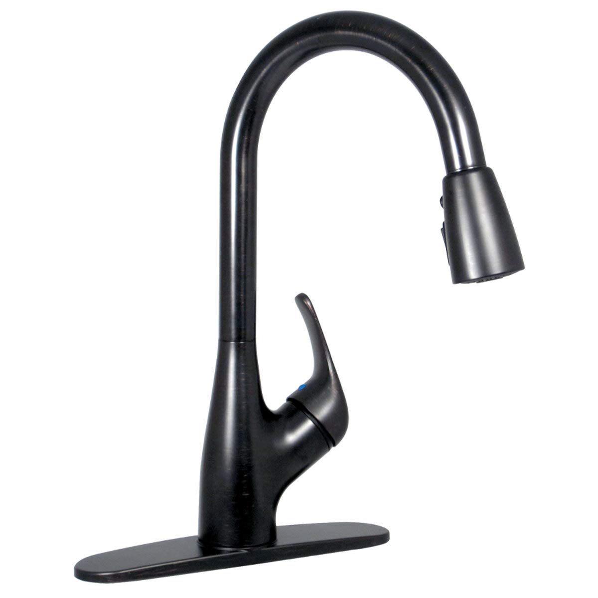 Phoenix SP31050803 Stainless Steel Kitchen Faucet with Pull-Down Sprayer - Modern Design for Sink, Dishwashing & Cooking (Brushed Nickel Finish)